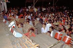 Attended audience in the theatre