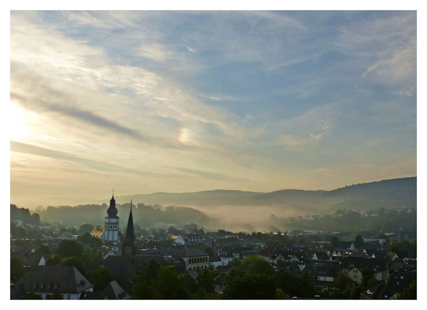 Attendorn im Morgenlicht