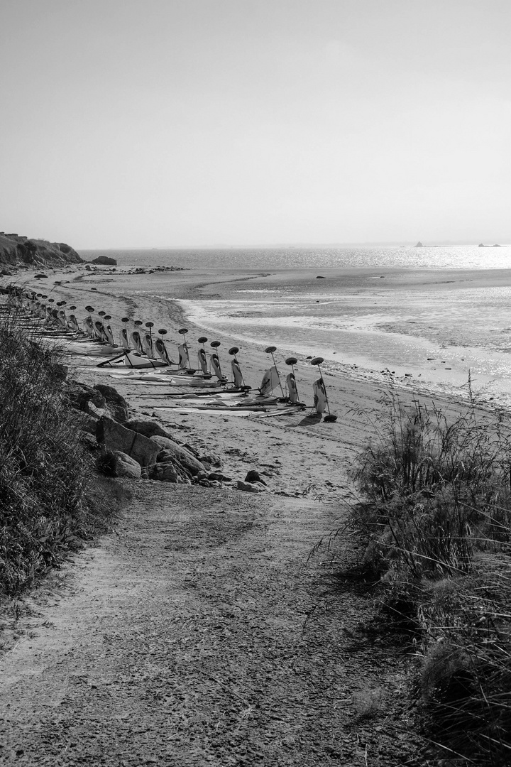 Attendre......à marée basse