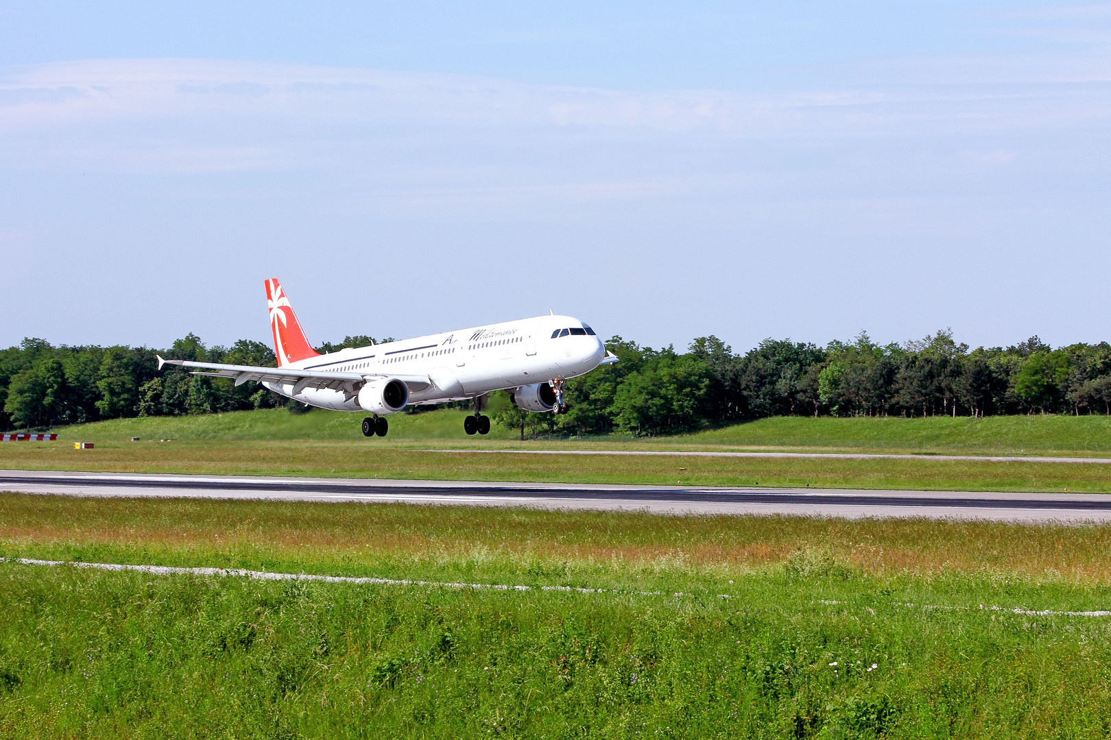 Atterissage Euroairport Bale Mulhouse.