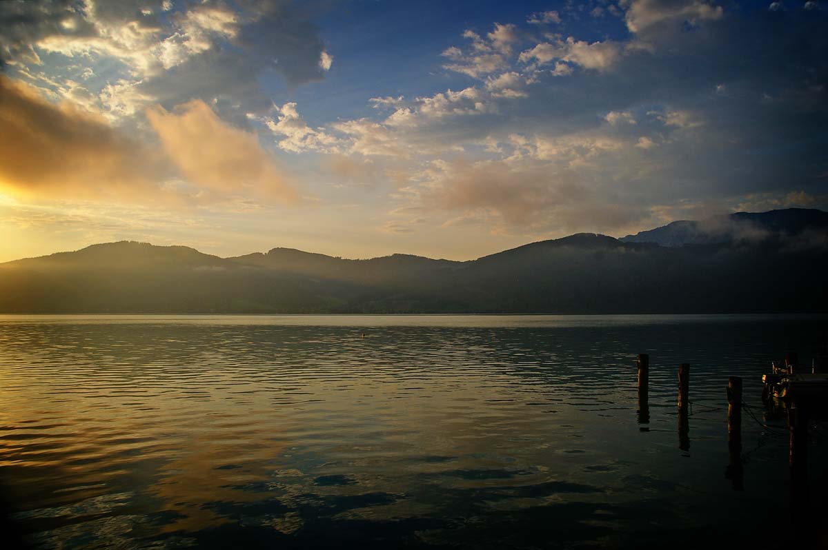 Attersee am Morgen