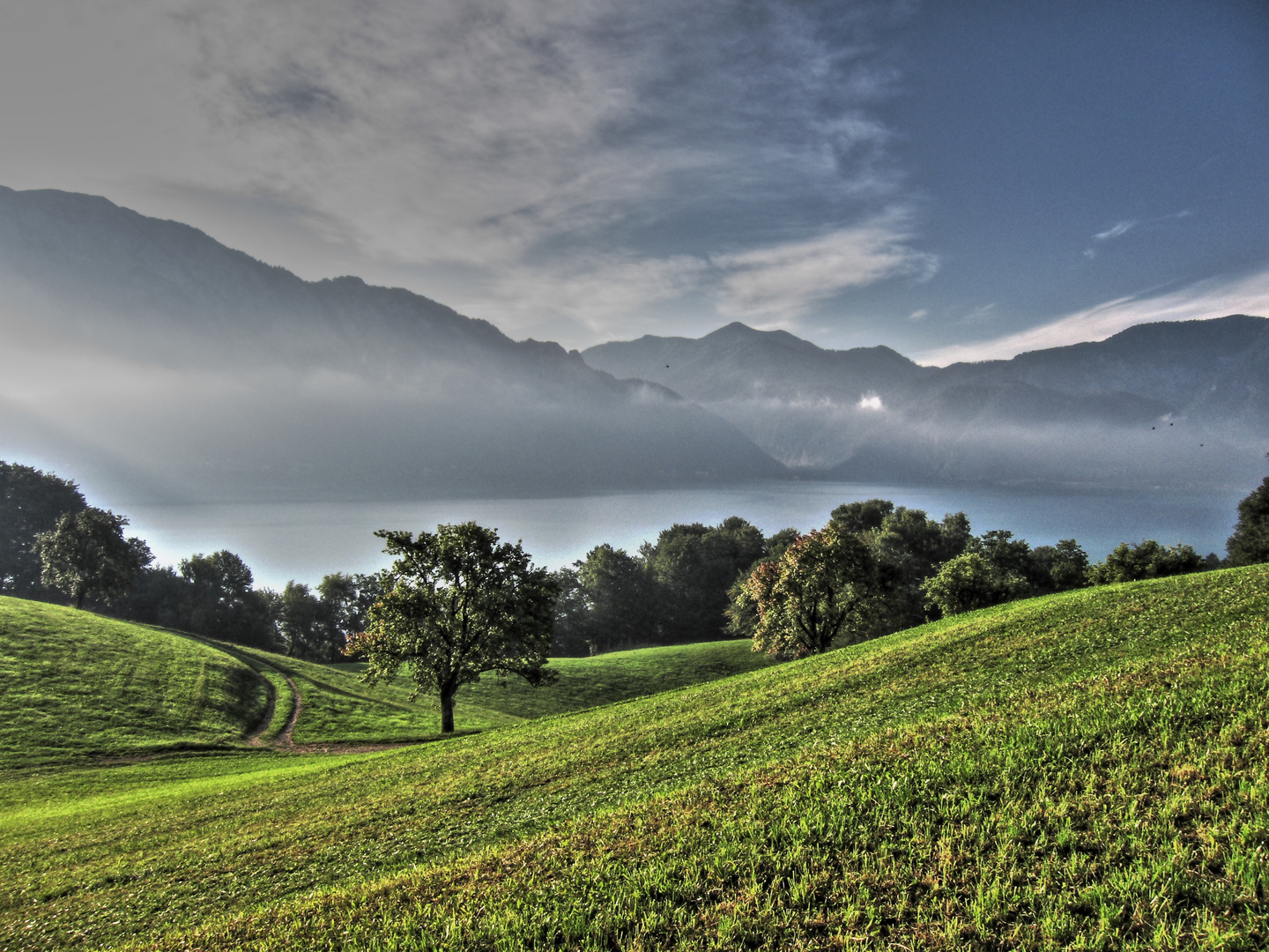 Attersee am Morgen