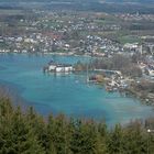 Attersee mit Blick auf Schloss Kammer