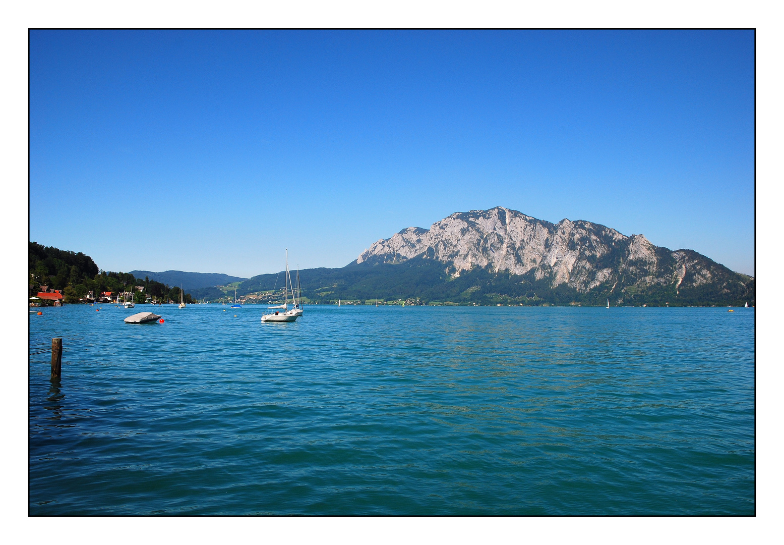 Attersee mit Höllengebirge Foto & Bild europe, Österreich
