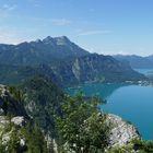 Atterseer Schoberstein Blick zum Attersee u. Mondsee