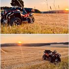 ATV im Sonnenuntergang 