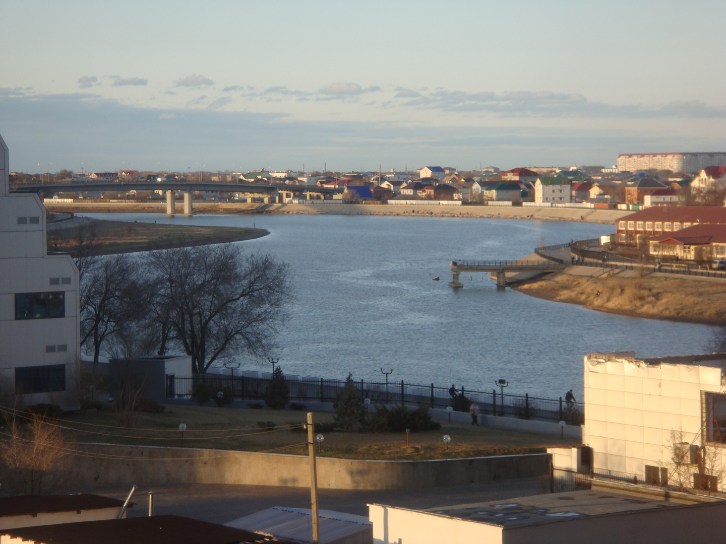 Atyrau Fluss Ural