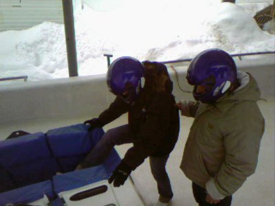 Au bobsleigh