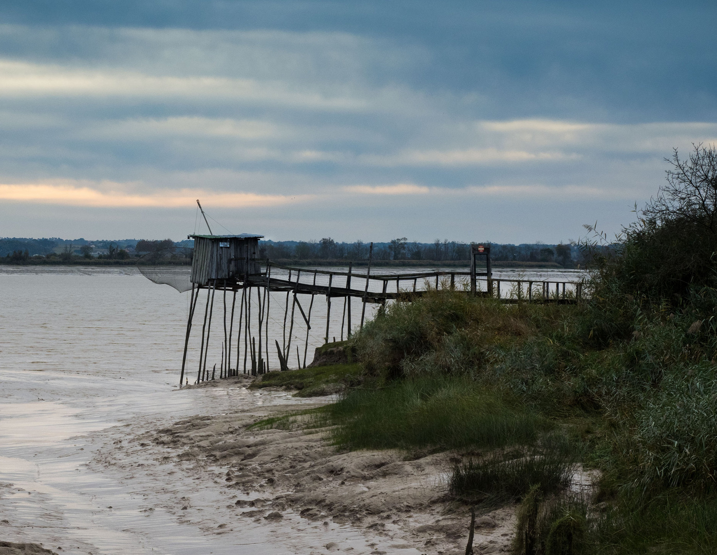 Au bord de la Gironde