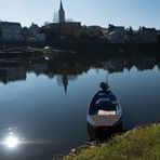 Au bord de la  Loire