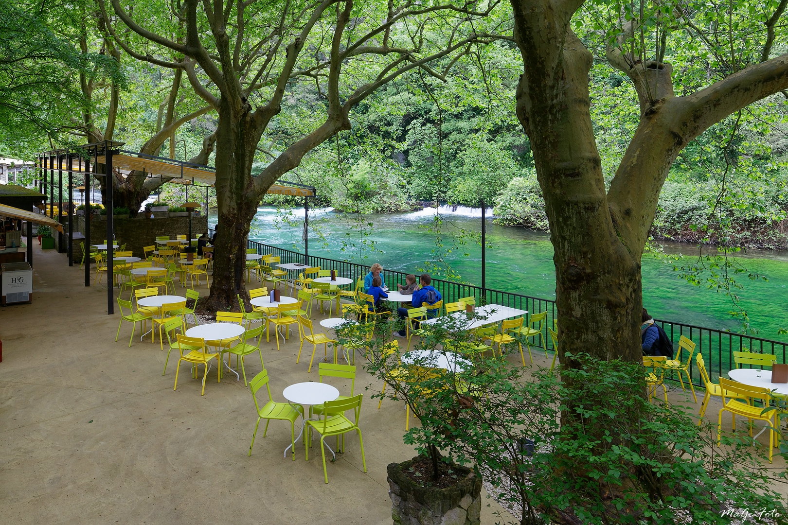 Au bord de la Sorgue verte