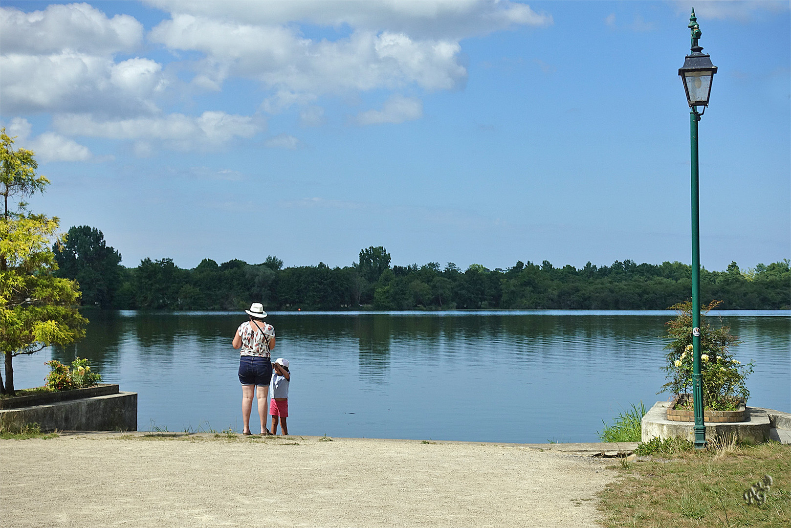 Au bord du lac