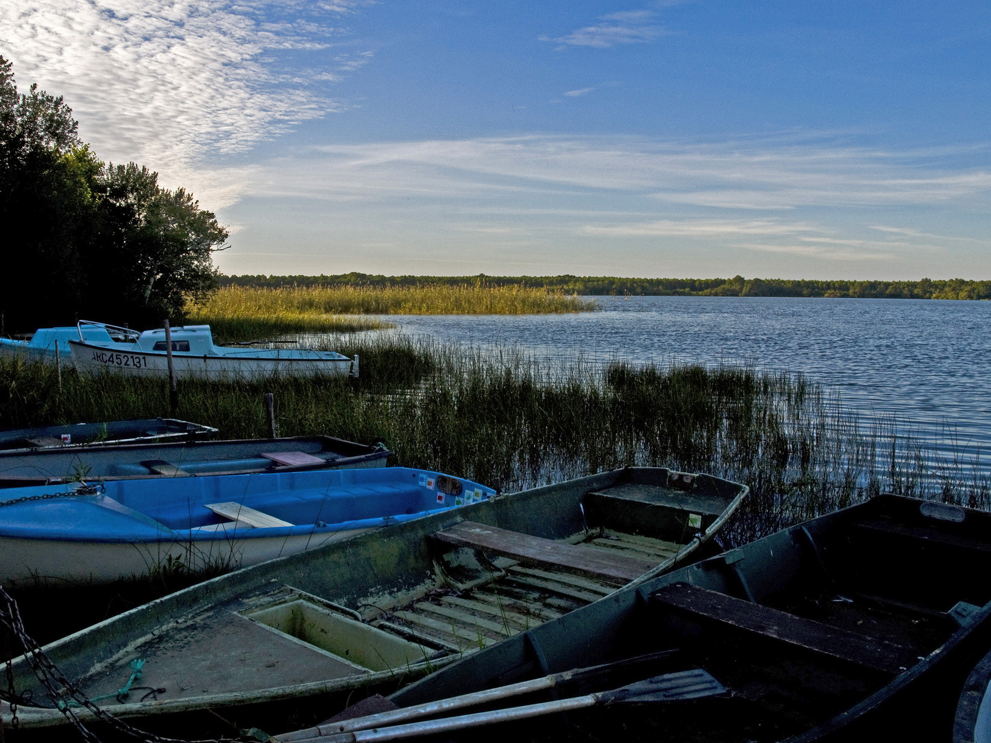 Au bord du lac de Mimizan-Aureilhan