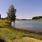 Au bord du lac du Bousquetara à Caussens (Gers)