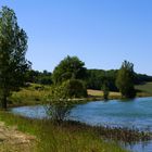 Au bord du lac du Bousquetara - Am Rande des Bousquetara-See