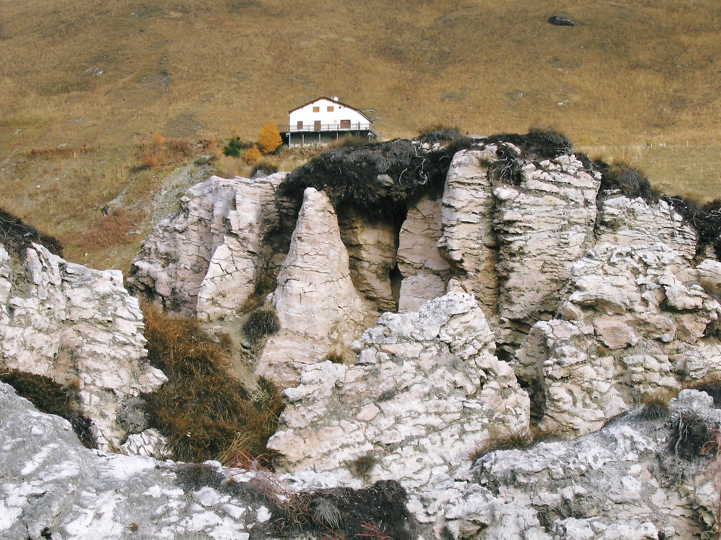 Au bord du lac du Mont Cenis