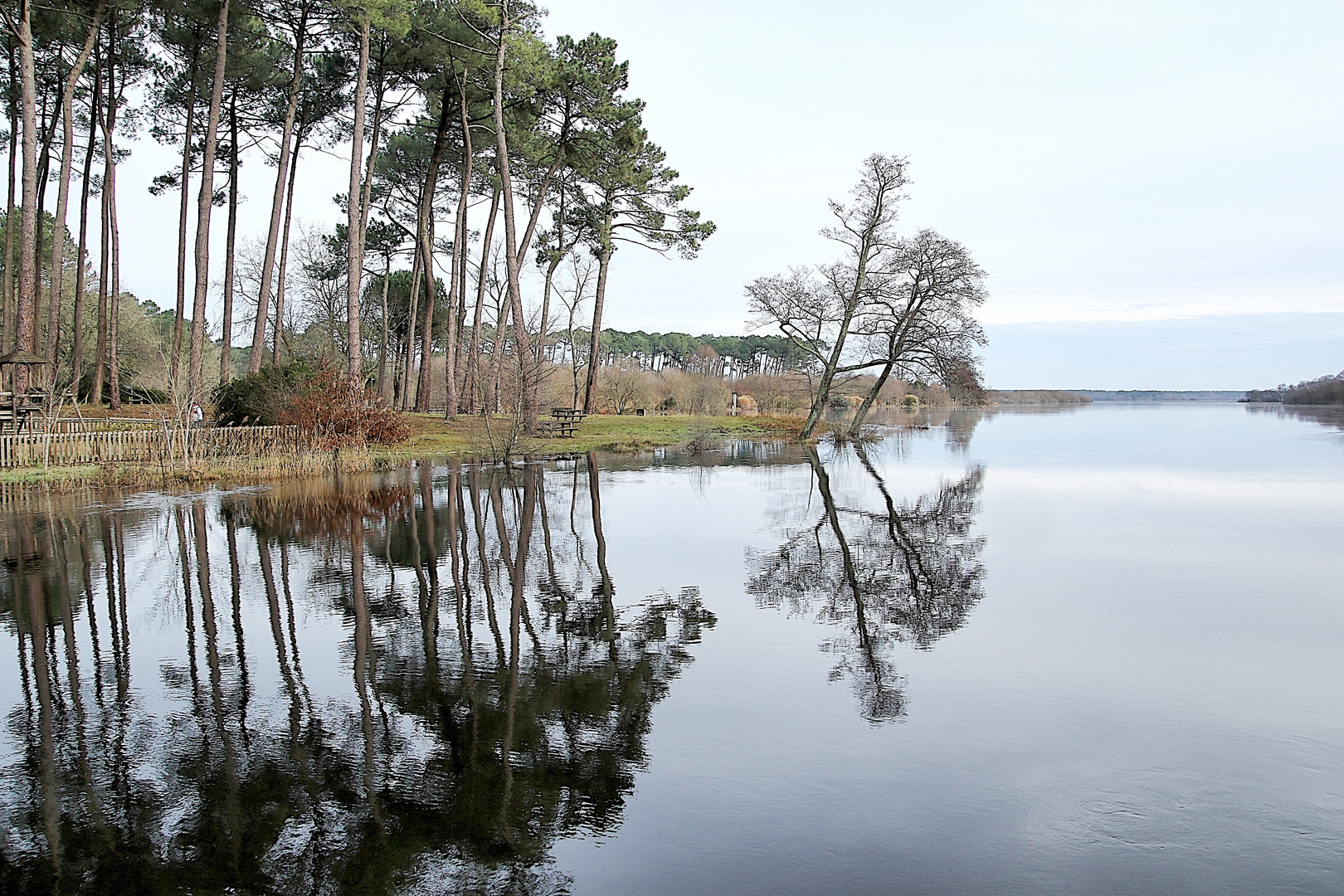 au bord du lac !