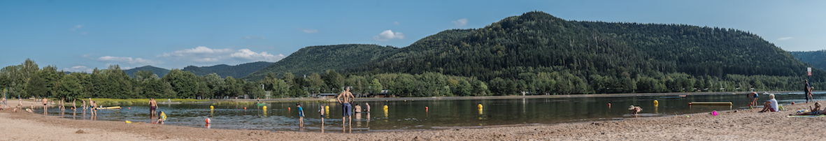 Au bord du lac en Lorraine  