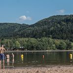 Au bord du lac en Lorraine  