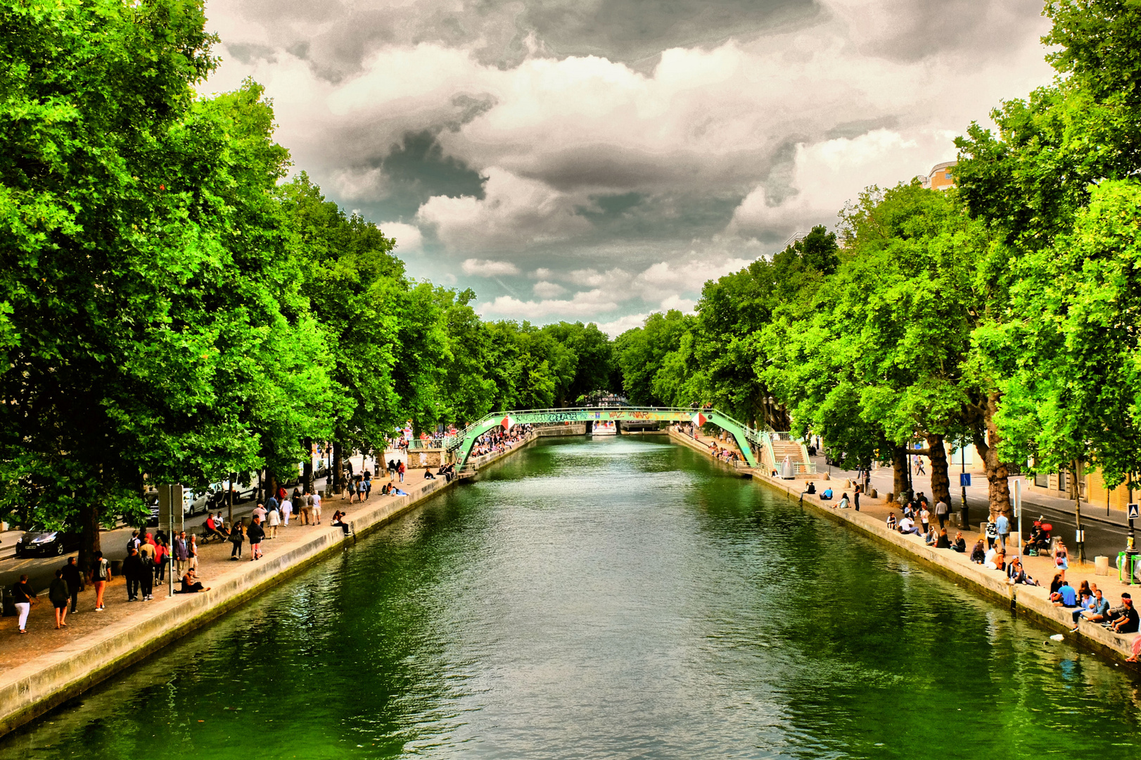 Au canal Saint-Martin