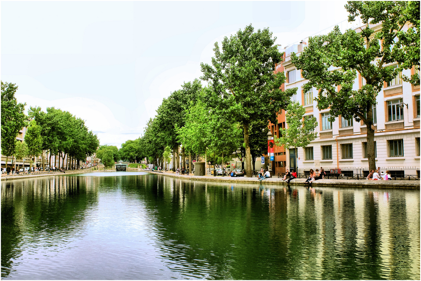 Au canal Saint-Martin