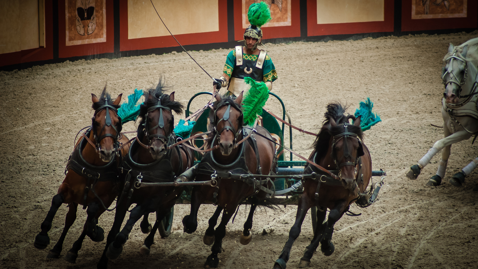 Au cirque Romain / At the Roman circus