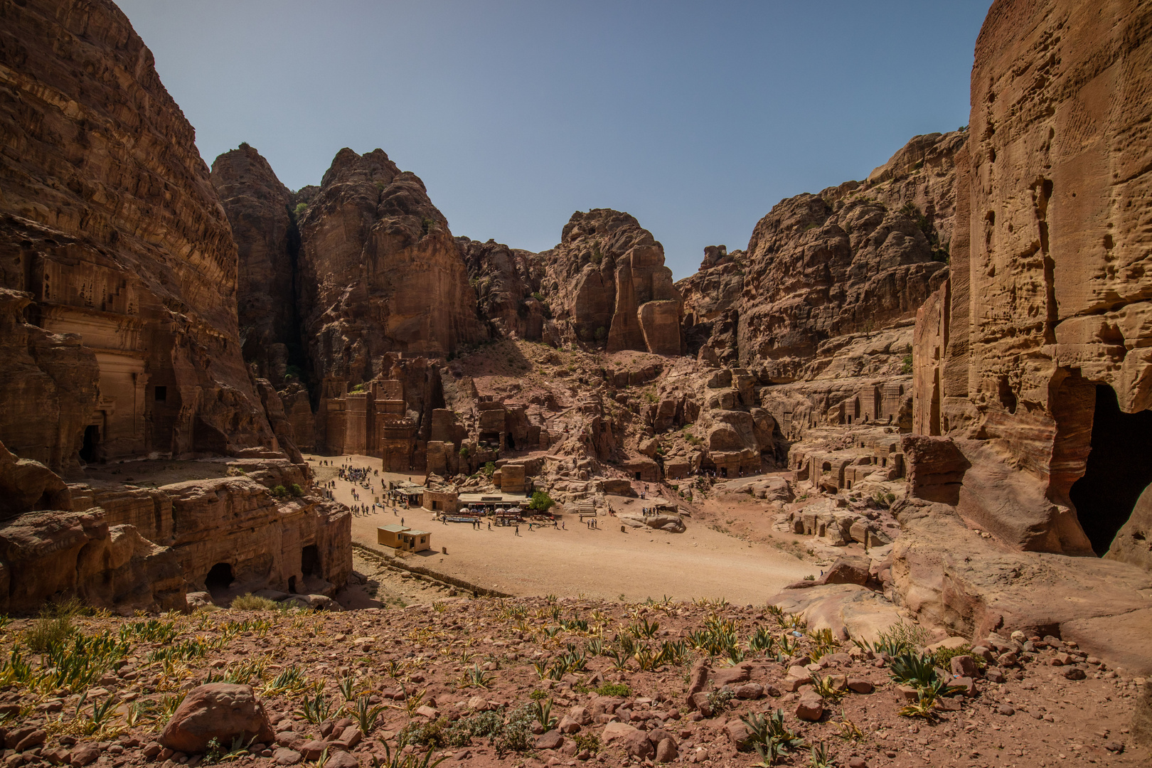 Au coeur de Pétra, Jordanie.