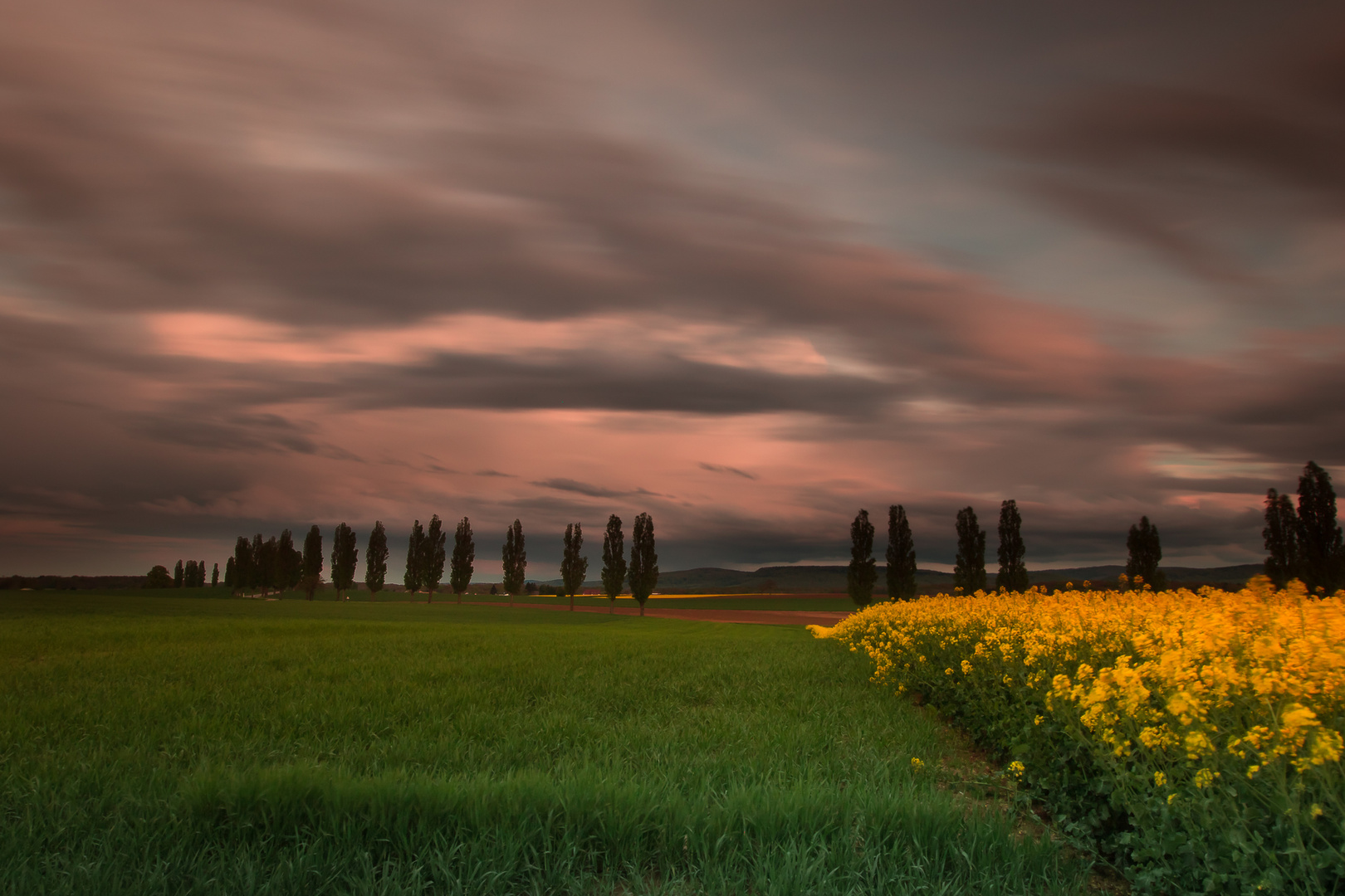 Au crépuscule du soir,