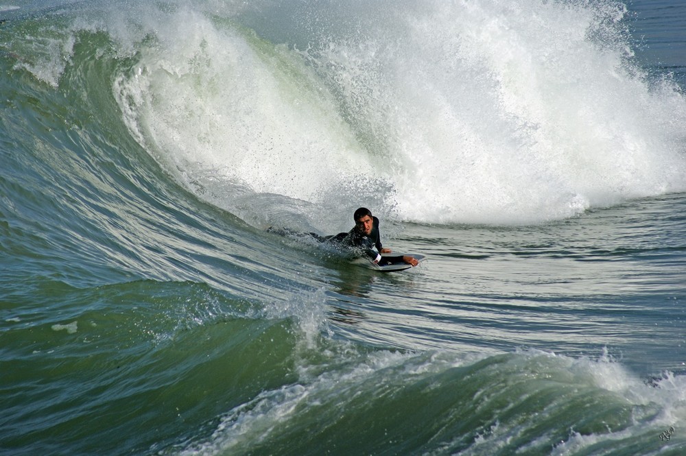 Au  creux de la vague ......