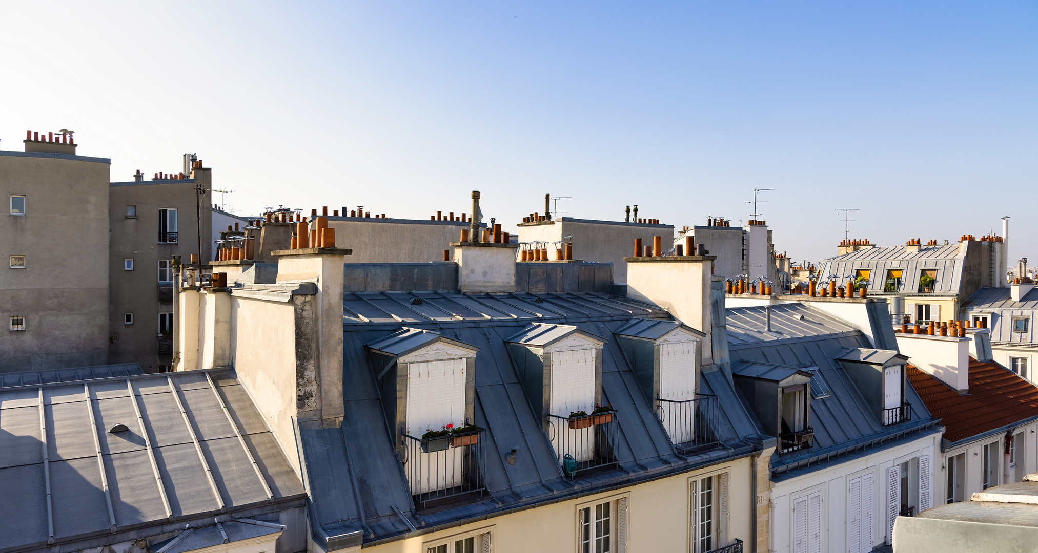 Au dessus des toits de Montmartre