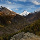 Au fond, le Mont Viso