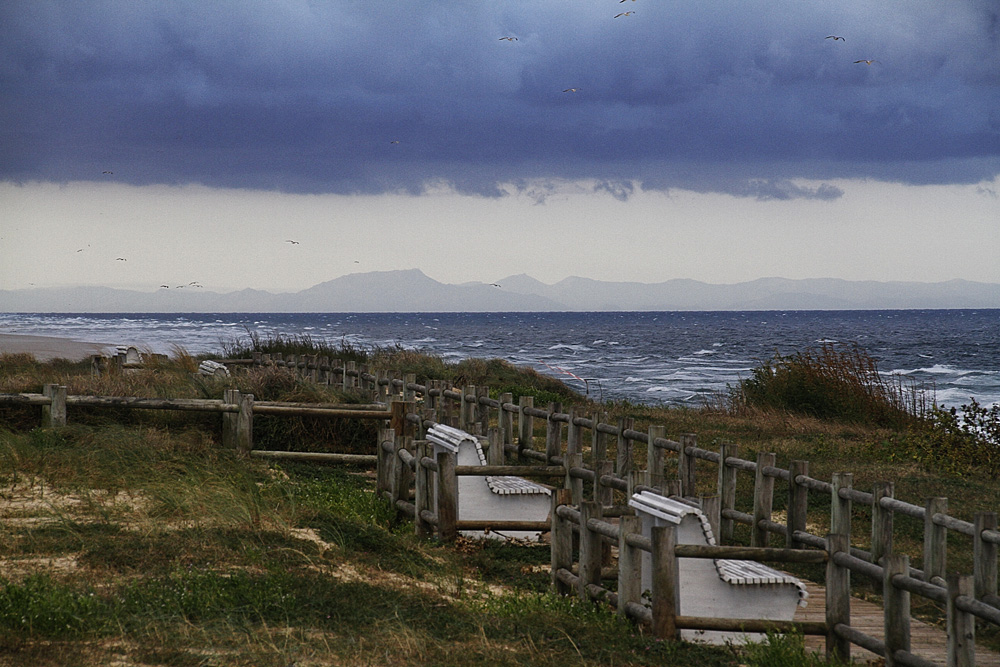 au fond les pyrénées ! (atlantique)