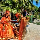 Au jardin de Saint Adrien dans l'Hérault, c'est le Carnaval de Venise