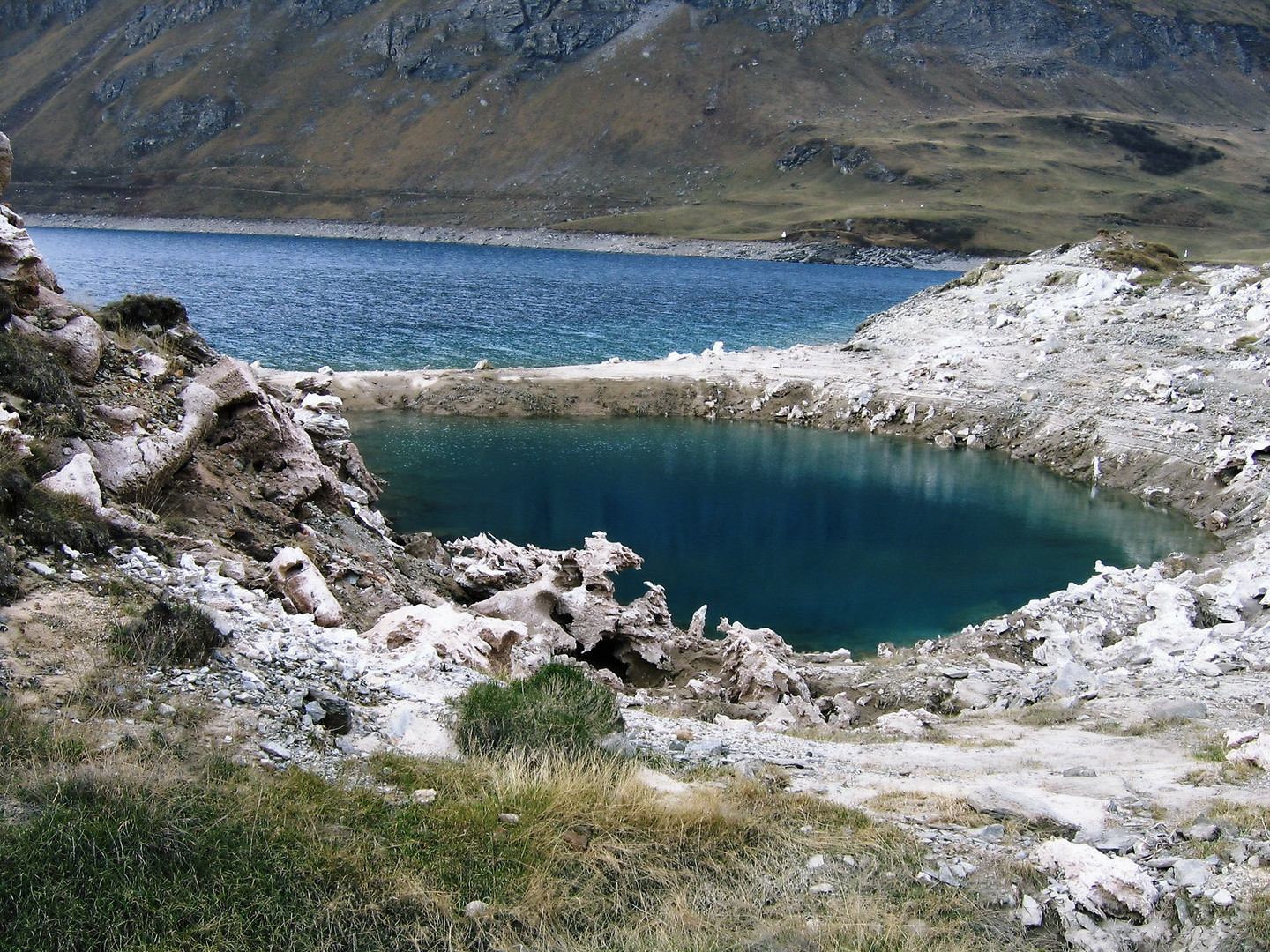 Au lac du Mont Cenis