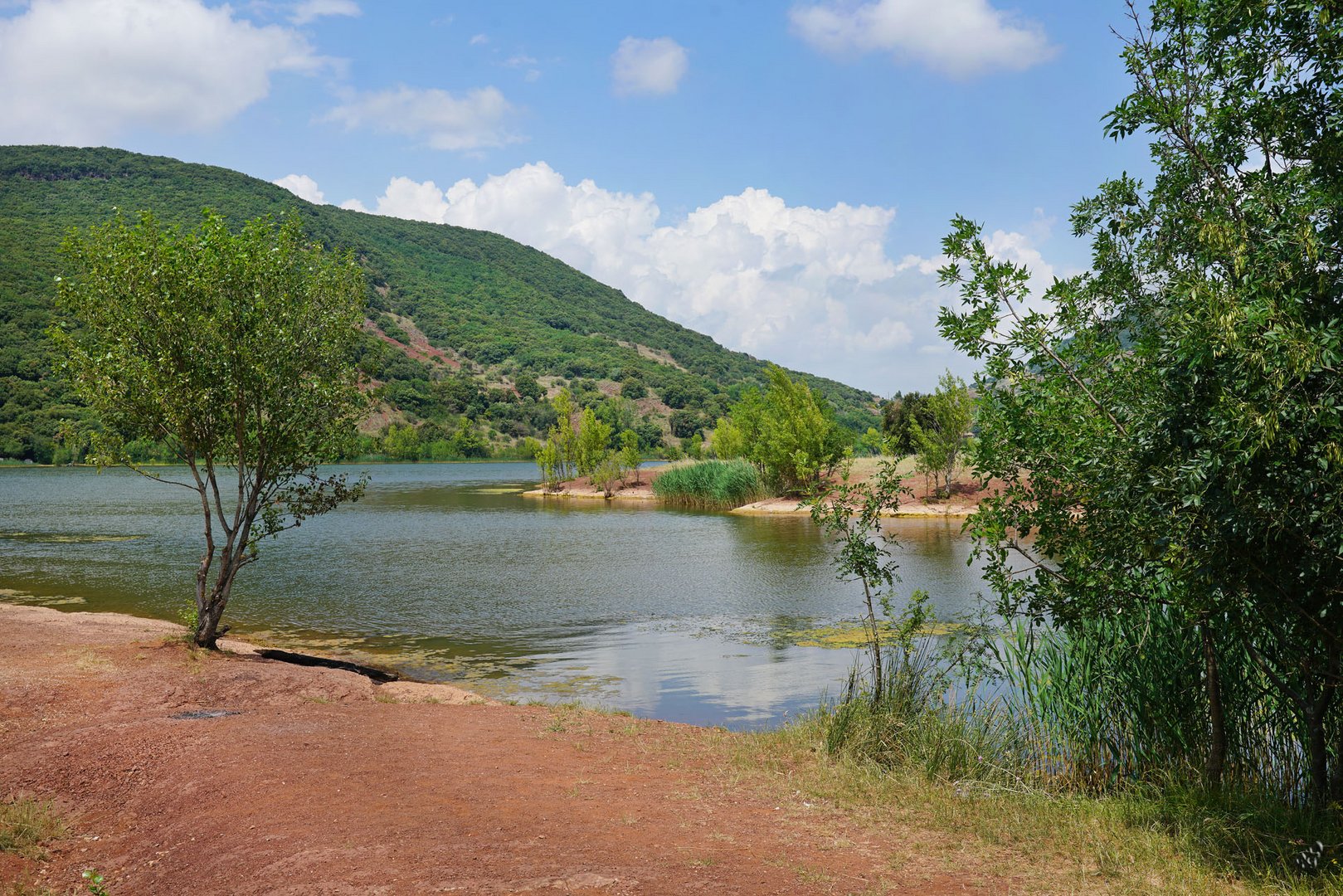 Au lac du Salagou...