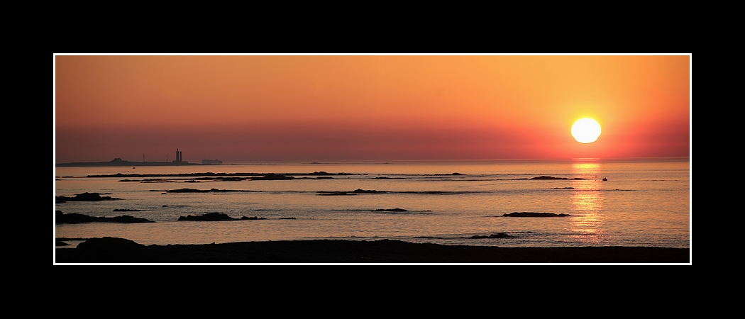 Au large de l'Ile de Noirmoutier, le soir