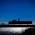 Au large du Cap d'Agde, Brescou -à contre-jour