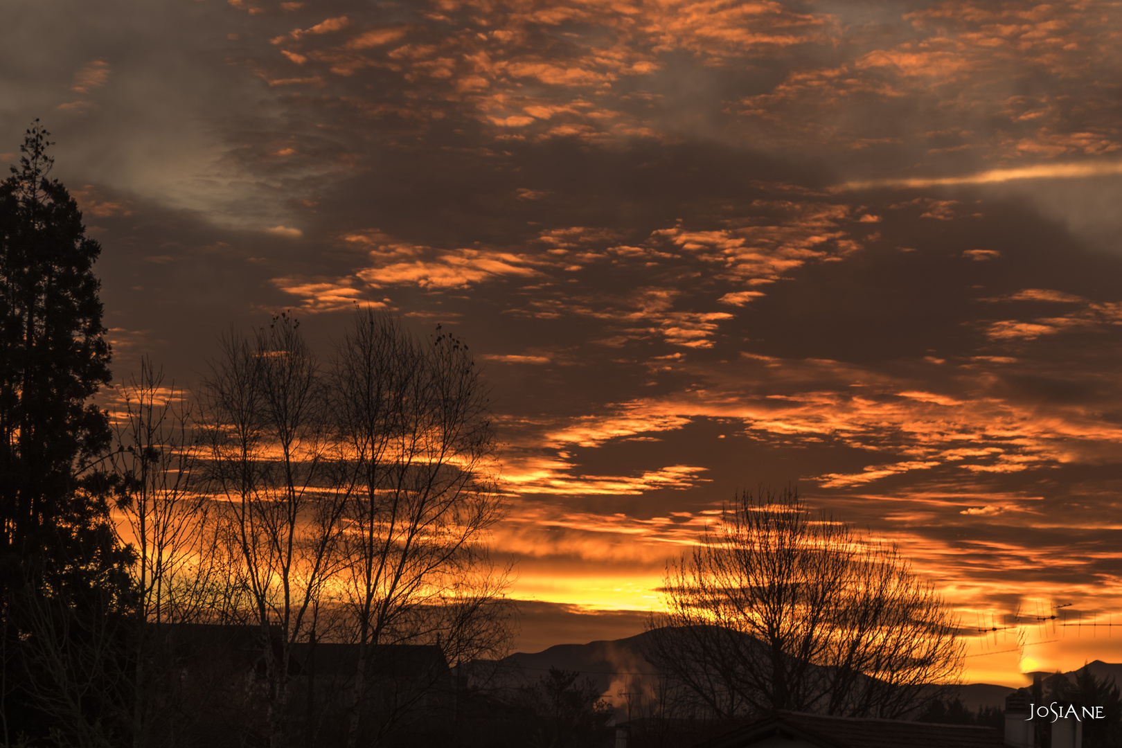 AU LEVER DU JOUR photo et image nature, soleil, paysage Images