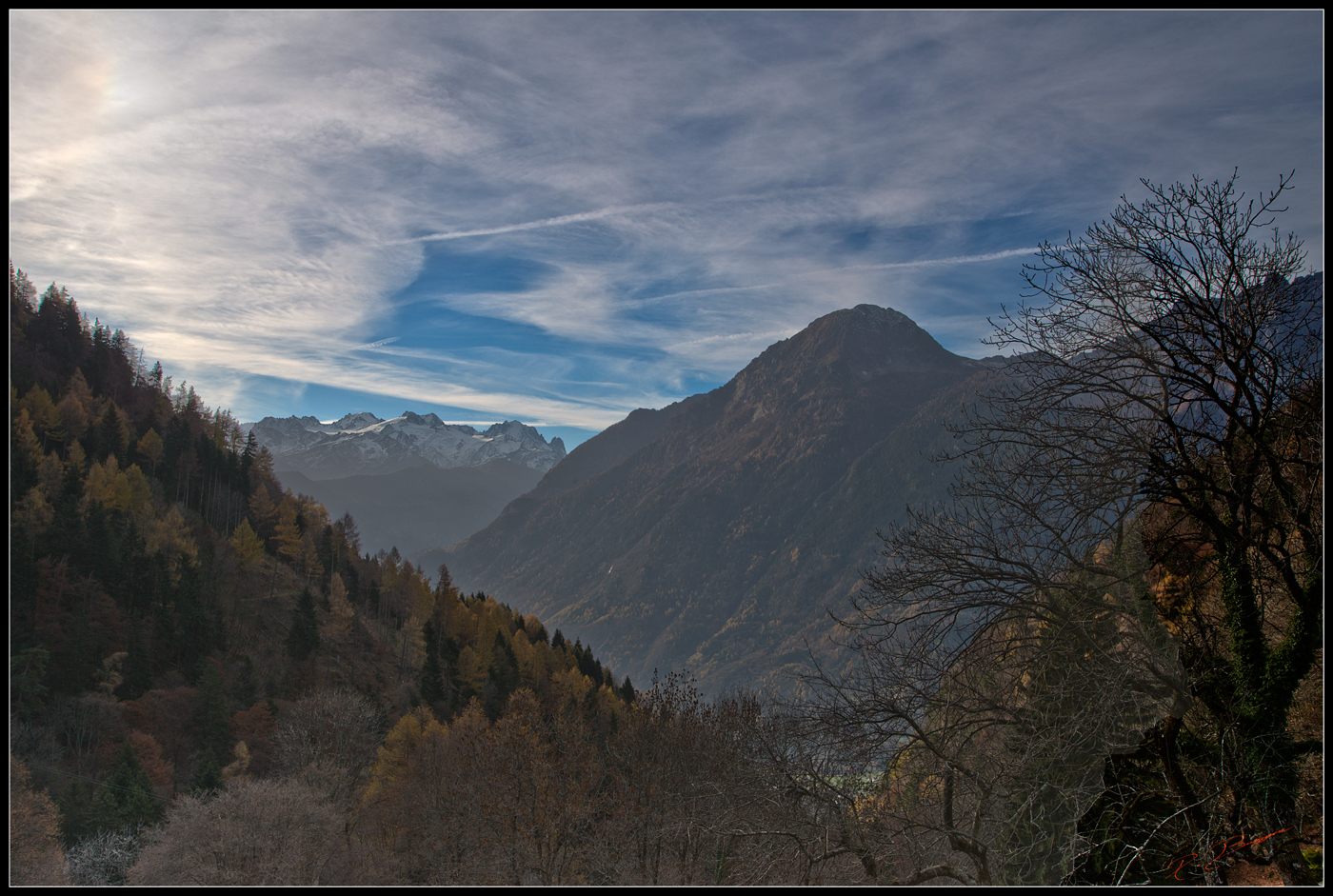 Au loin la neige