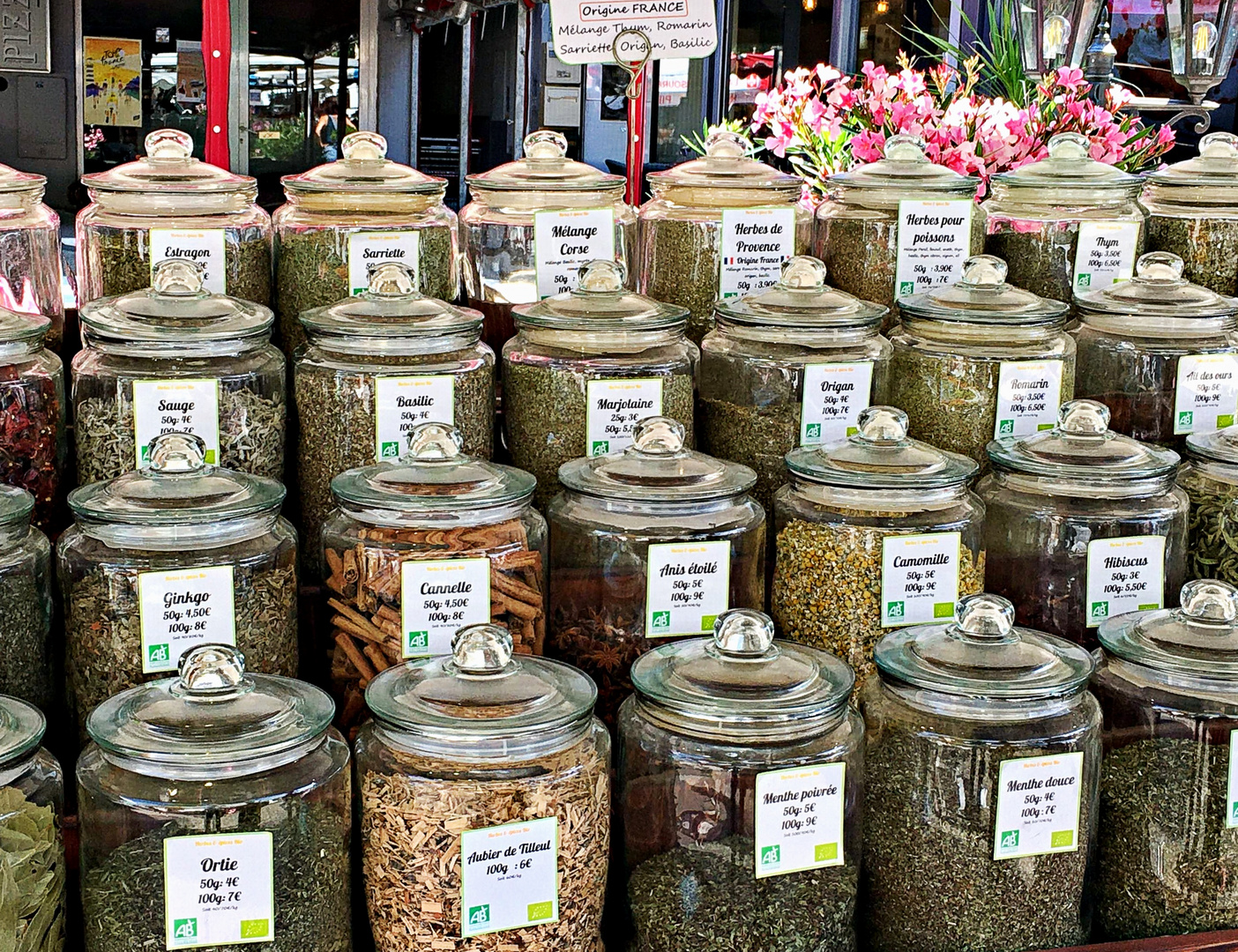 au marché de Malaucène