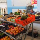 Au marché de Olhos de Agua