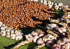 Au marché : du croustillant, …du goûteux