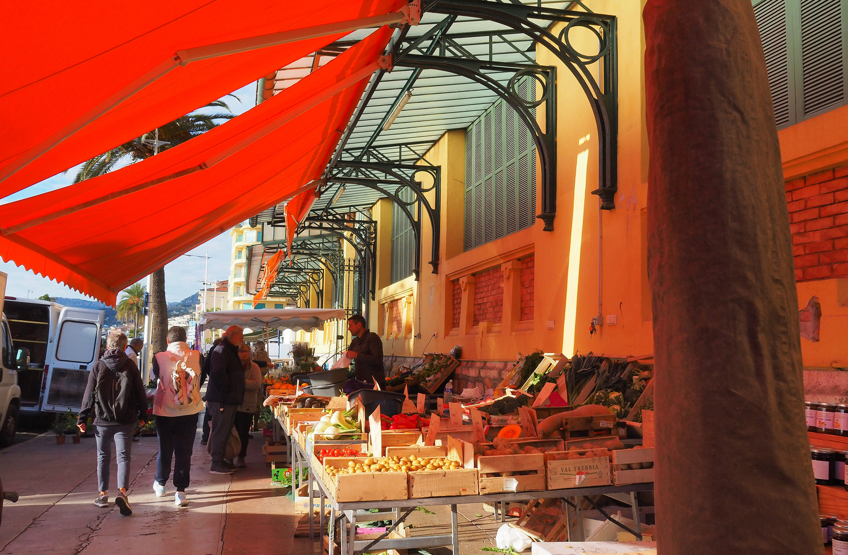 Au marché municipal de Menton