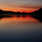 au même endroit quelques minutes plus tard... c'est bien le lac qui penche!