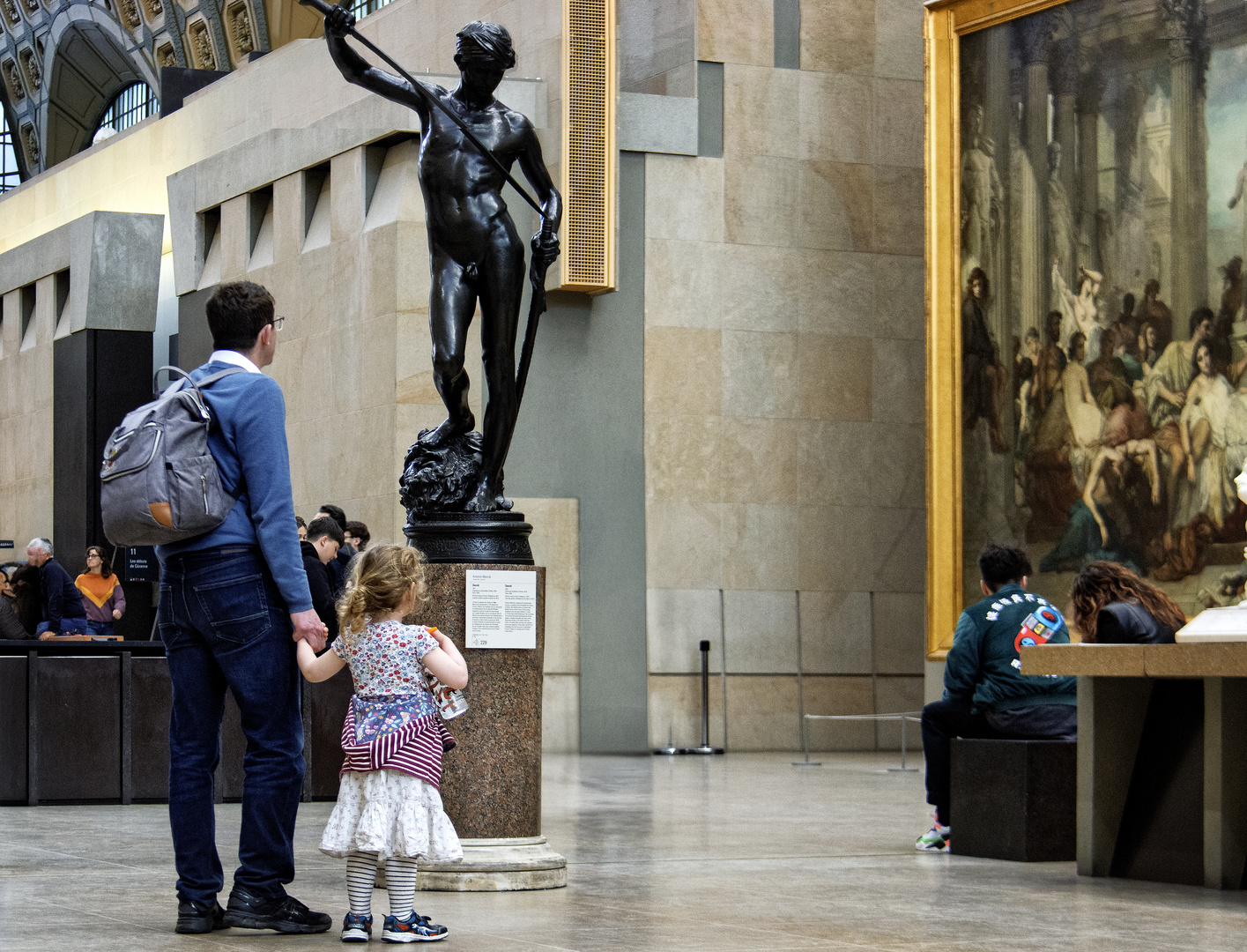 Au musée d'Orsay . 