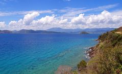 Au nord de Nouméa, panorama vers la Pointe Kongou.