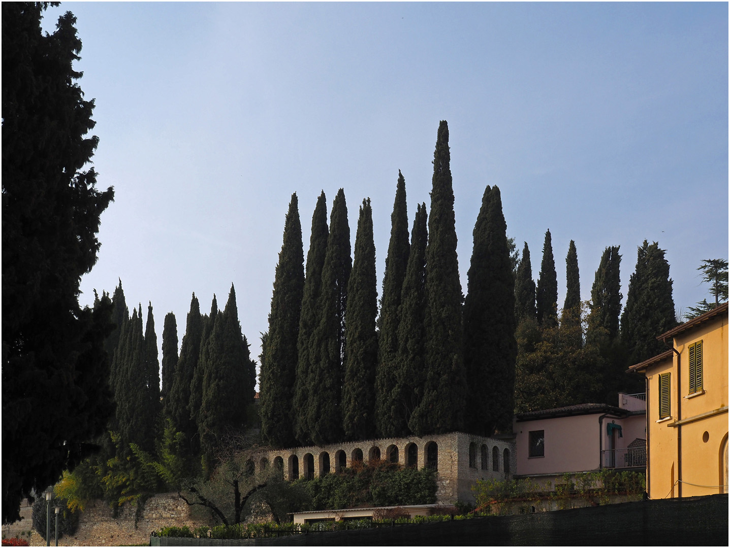 Au parc des Thermes de Sirmione