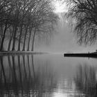 Au petit matin au bord du canal.