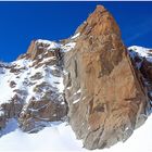 Au pied de l'Aiguille du Midi