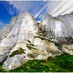 au pied des falaises du tréport